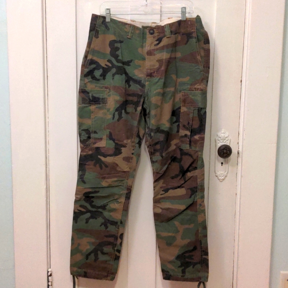 Polo one of a kind Camo Canvas Pant